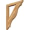 Ekena Millwork Funston Traditional Rough Sawn Bracket, Western Red Cedar, 4"W x 36"D x 44"H BKT04X36X44FST01RWR - alternate 1